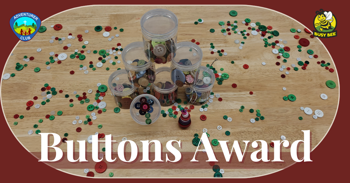Buttons Award: Busy Bee - Laura's Adventurer Resources